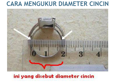 diameter cincin